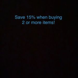 When buying 2 or more save!